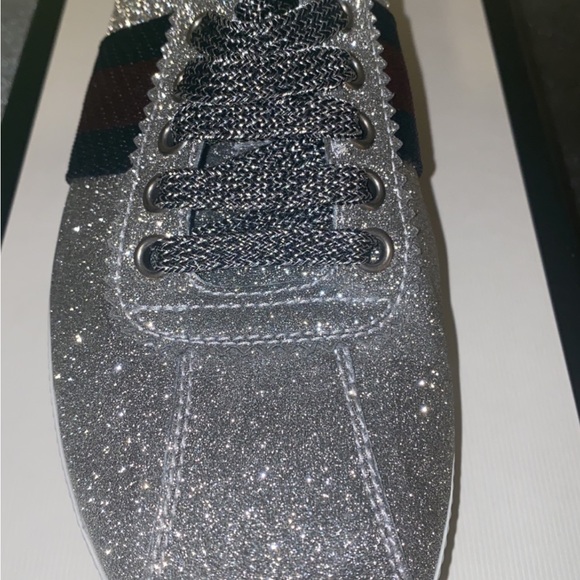 Gucci Bambi Web Sneakers - Picture 8 of 11
